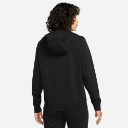 DQ5471-010 - Nike Sportswear Club Fleece women's jacket - Black/White