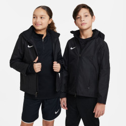 Kids' football rain jacket Kids Nike Storm-Fit Academy23 - Black/White - DX5494-010