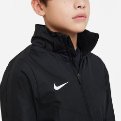 Veste de pluie de football pour enfants Nike Storm-Fit Academy23 - Noir/Blanc - DX5494-010