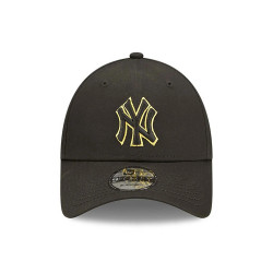 New Era 9Forty New York Yankees Team Outline Cap - Black - 60298630