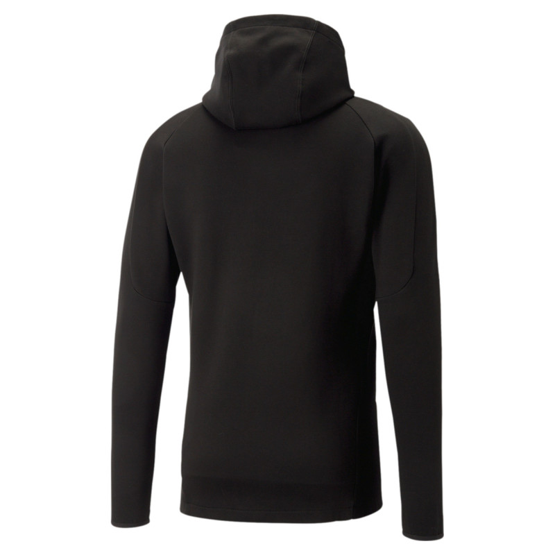 Puma Olympique de Marseille men's hooded jacket - Black