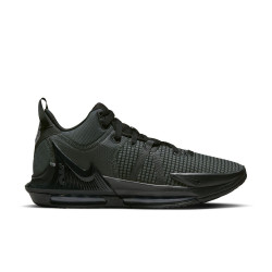 Nike LeBron Witness 7 men's basketball shoes - Black/Black-Anthracite - DM1123-004