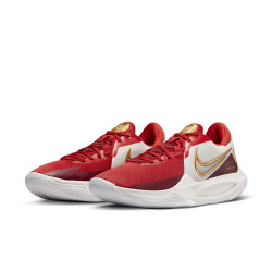 Chaussures basketball homme Nike Precision 6 - Phantom/Metallic Gold-Team Red - DD9535-006