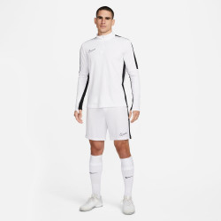 Nike Dri-FIT Academy Men's Football Training Top - White/Black/Black - DX4294-100