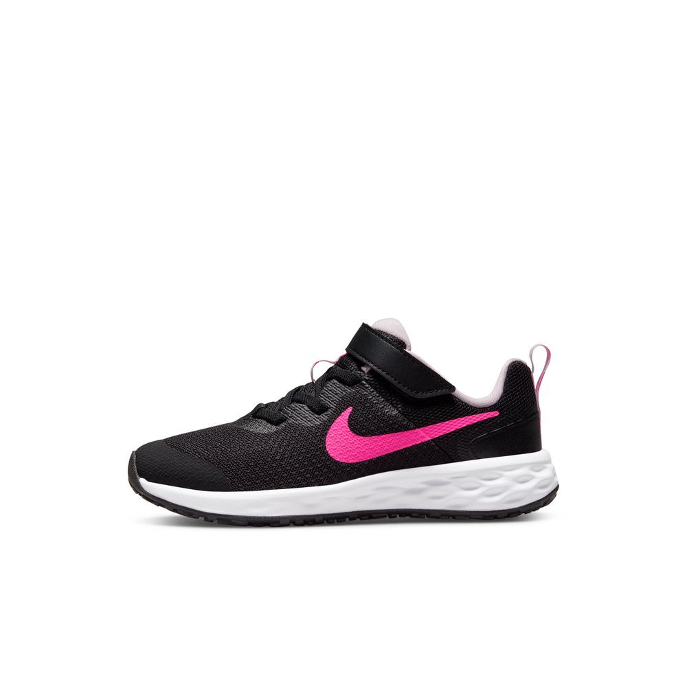 Chaussures pour petits enfants Nike Revolution 6 -  Noir/Hyper rose-mousse rose