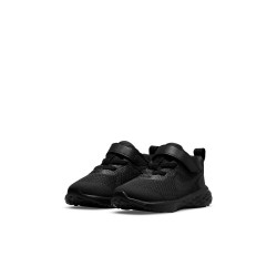 Nike Revolution 6 Baby Shoes - Black/Black-Dk Smoke Gray - DD1094-001