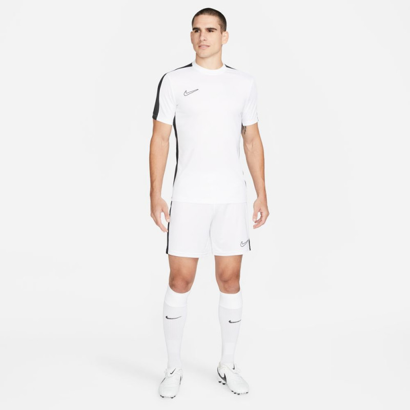 Nike Dri-FIT Academy Mens Short Sleeve Football Top - White/Black/Black
