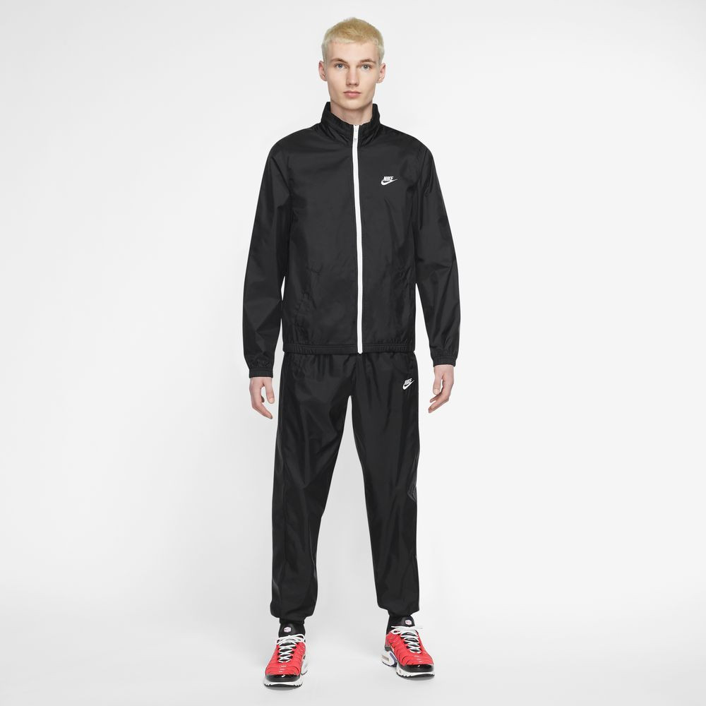 Survêtement tissé doublé pour homme Nike Sportswear Sport Essentials - Noir/Blanc