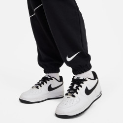 Nike Sportswear children's wide-leg pants - Black/White - DV3256-010