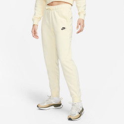 Pantalon femme Nike Sportswear Club Fleece - Lait de Coco/Noir - DQ5191-113