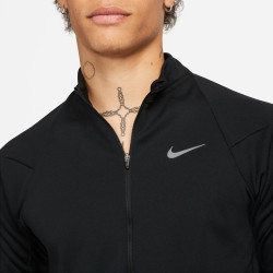 Nike Therma-FIT Run Division Element Long-Sleeved Running Top - Black/Reflective Silver - DV9297-010