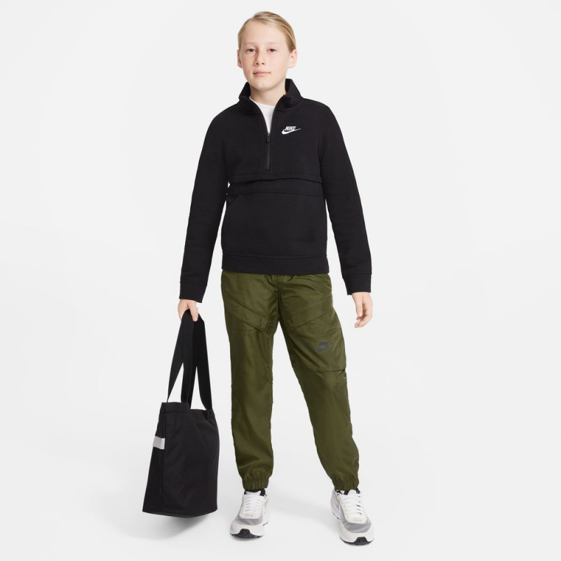 Nike Sportswear Big Kids' (Boys') Woven Utility Pants - Rough Green/Black