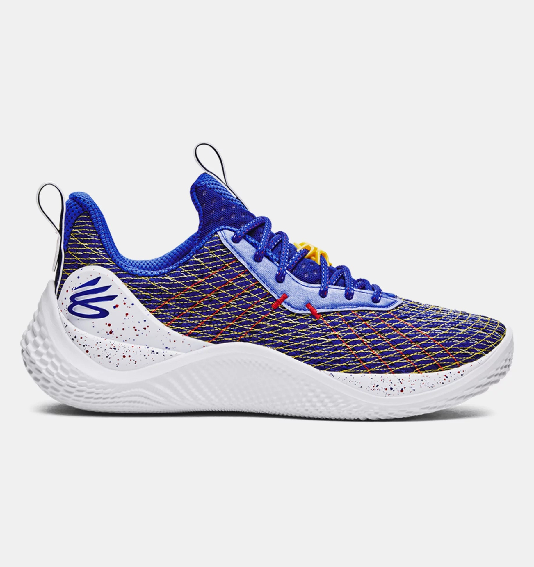 Chaussures de basketball Curry Flow 10 Dub Nation - Royal/Taxi