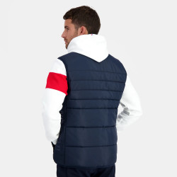 Sleeveless down jacket Le Coq Sportif Tricolore - Navy - 2310017