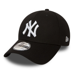 New Era 39Thirty New York Yankees Stretch Fit Cap - Black - 10145638