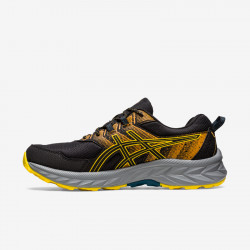 Asics Gel-Venture 9 Men's Trail Running Shoes - Black/Golden Yellow - 1011B486-004