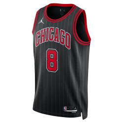 Jordan Chicago Bulls Statement Edition Basketball Jersey - Black/Lavine Zach - DO9521-012