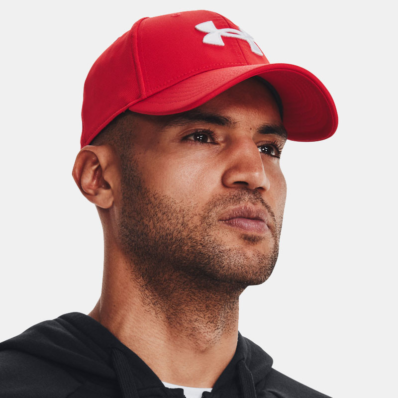Under Armor Blitzing Stretch Cap - Red
