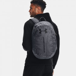 Under Armor Hustle Lite Backpack - Grey/Black - 1364180-012