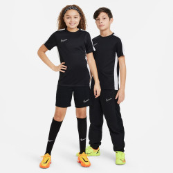 Nike Dri-FIT Academy23 children's football jersey - Black/White/White - DX5482-010