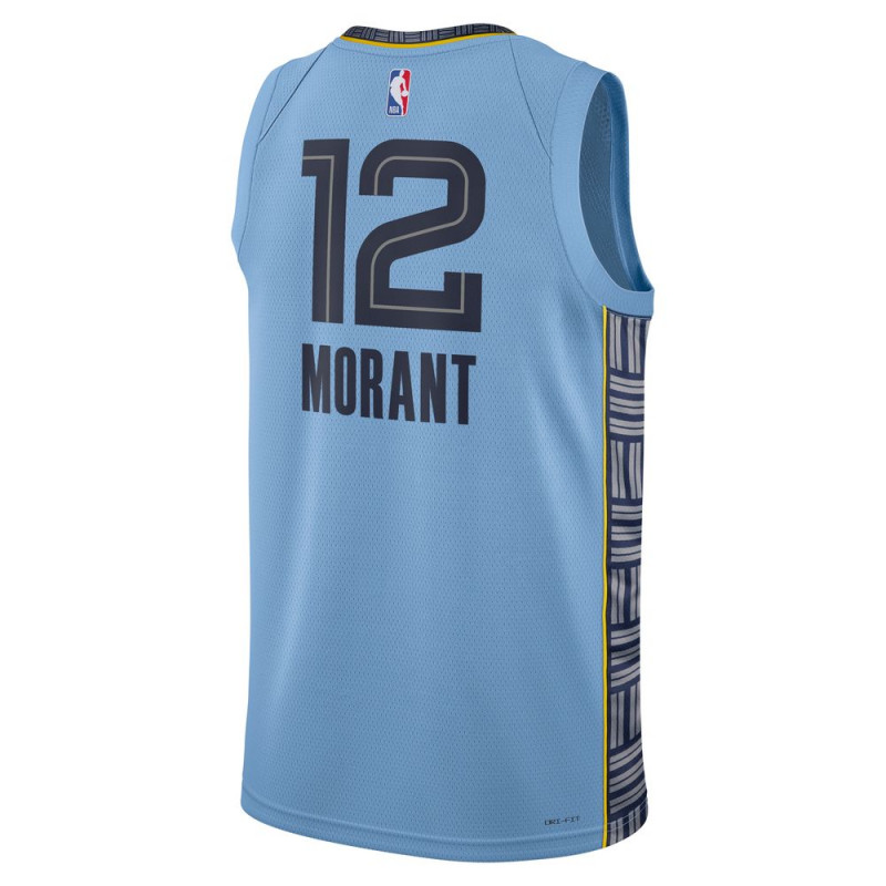 Jordan Memphis Grizzlies Statement Edition Dri-FIT NBA Swingman Jersey - Light Blue/Ja Morant