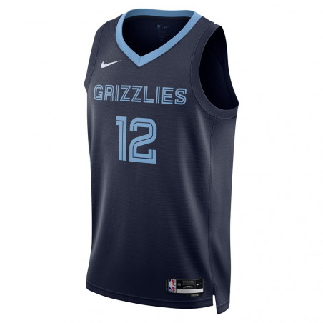 Maillot de basketball Nike Memphis Grizzlies Icon Edition 2022/23 - Marine universitaire / Morant Ja - DN2010-419