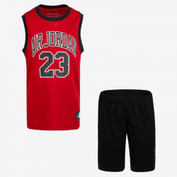 Jordan Jumpman Air Kids' Tank Top and Shorts Set - Red/Black - 857559-023
