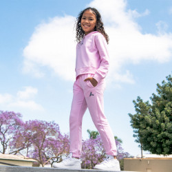 Pantalon de survêtement Jordan Jordan Essentials pour enfant (Fille: 6-16 ans) - Rose - 45A860-A9Y