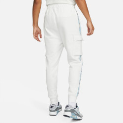 Pantalon homme Nike Sportswear Repeat - Blanc Sommet/Bleu Baltique - DX2030-121