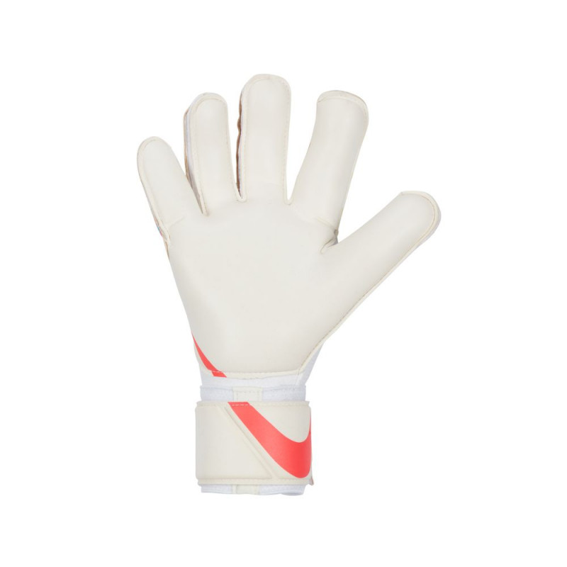 Nike Goalkeeper Grip3 Football Gloves - White/White/Baltic Blue
