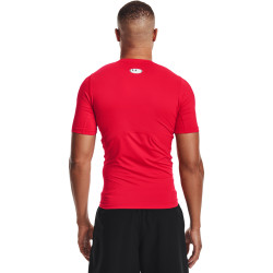 Under Armor Heatgear Men's Short Sleeve T-Shirt - Red - 1361518-600
