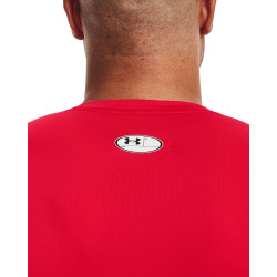 T-shirt à manches courtes pour homme Under Armour Heatgear - Rouge - 1361518-600
