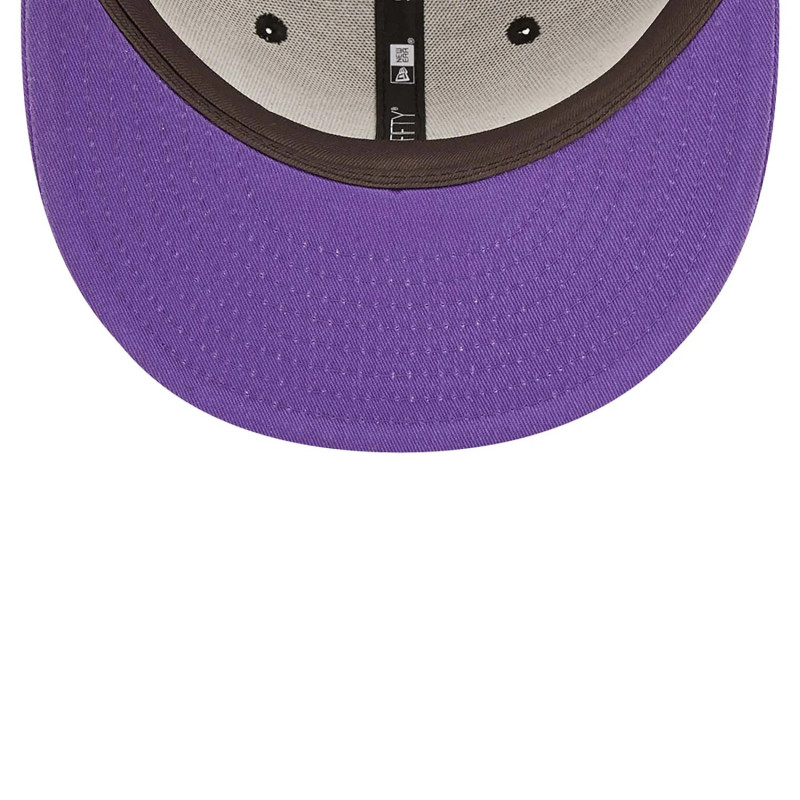 Casquette ajustable New Era 9Fifty Snapback NBA Los Angeles Lakers Team Patch