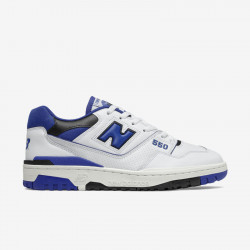 New Balance 550 Basketball Shoes - White/Royal Blue - BB550SN1