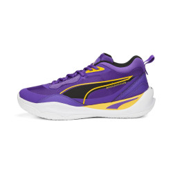Puma Playmaker Pro Basketball Shoes - Purple/Yellow - 377572 08