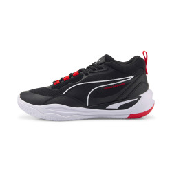 Puma Playmaker Pro Basketball Shoes - Black/White/Red - 377572 13