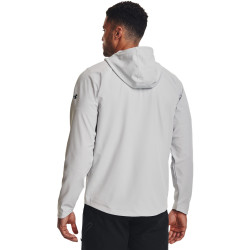 Under Armour Unstoppable Men's Hooded Jacket - Halo Gray / Black - 1370494-014