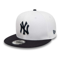 Casquette ajustable New Era 9Fifty Snapback MLB New York Yankees Crown Patches - Blanc - 60298819