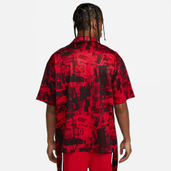 Nike Dri-FIT Men's Basketball Shirt - University Red/Black - DX7860-657