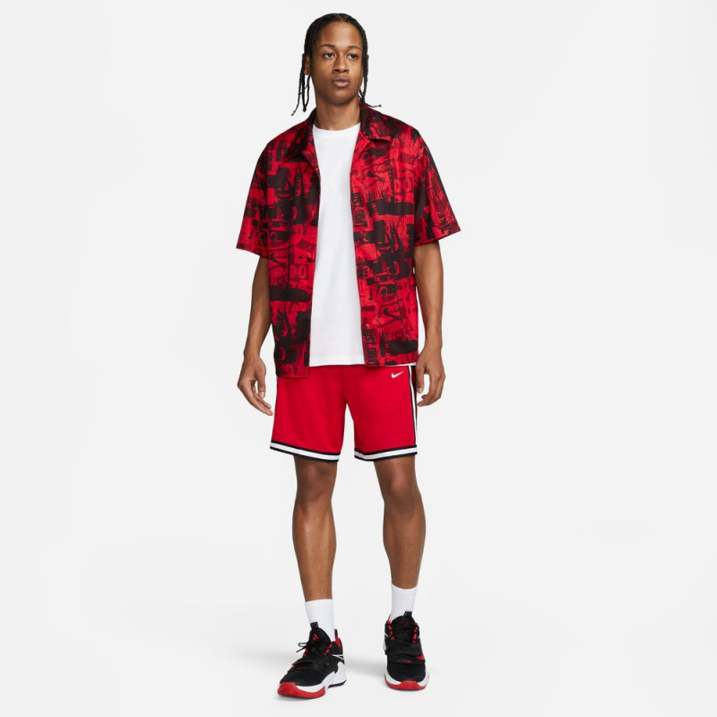 Nike Dri-FIT Men's Basketball Shirt - University Red/Black