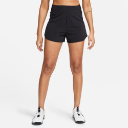 Nike Dri-FIT Bliss Women's Shorts - Black/Reflective Silver - DX6018-010