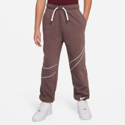 Pantalon enfant Nike Sportswear - Prune Eclipse/Blanc - DV3256-291
