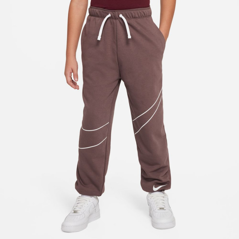 Pantalon enfant Nike Sportswear - Prune Eclipse/Blanc - DV3256-291