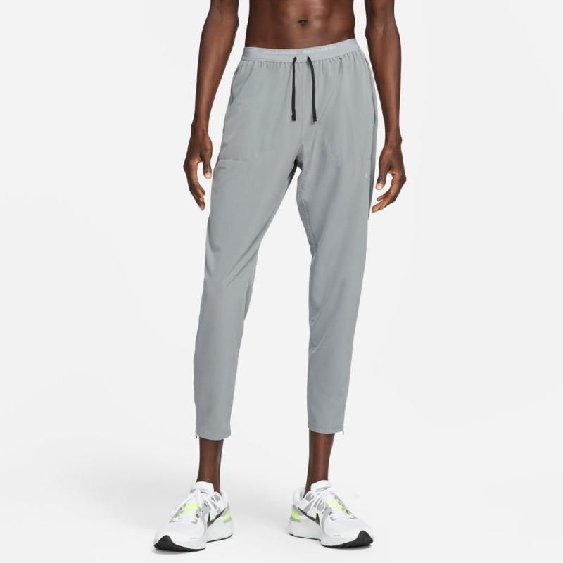 Pantalon de running homme Nike Dri-FIT Phenom Elite - Gris fumé/Argent réfléchissant - DQ4745-084