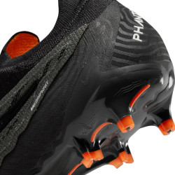 Crampons de football Nike Gripknit Phantom GX Elite FG - Noir/Blanc sommet-Dk Smoke Grey - DC9968-010