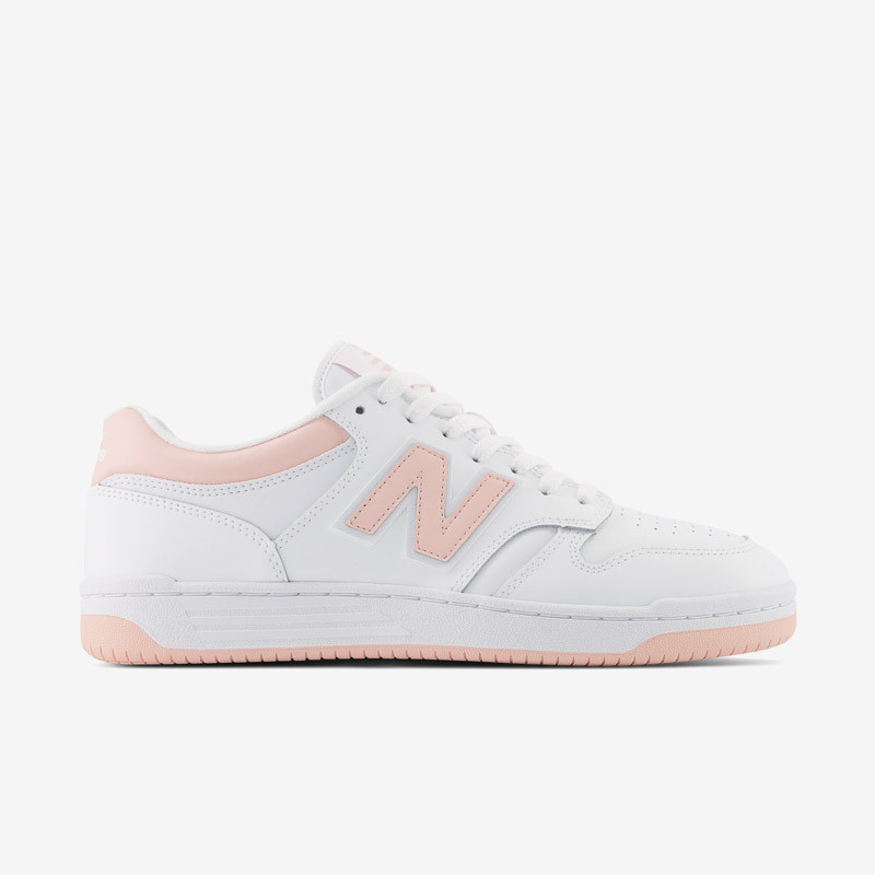 New Balance 480 Sneakers - White/Pink - BB480LPH