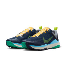 Chaussures running homme Nike Wildhorse 8 - Obsidienne/Volt-Cool Grey-Baltic Blue - DR2686-400