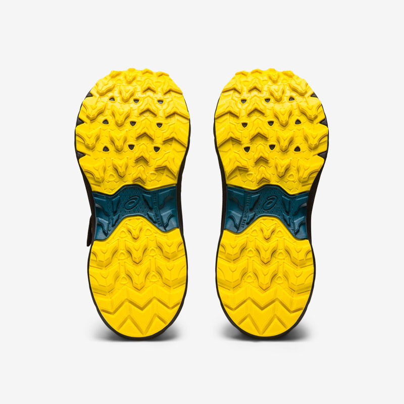 Asics Pre Venture 9 PS Little Kids' Shoes - Black/Yellow