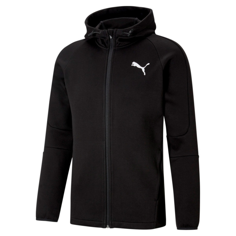 Puma Evostripe men's full-zip hoodie - Black - 585812 01