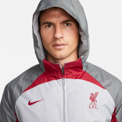 Coupe-vent Nike Liverpool FC AWF - Gris Loup/Gris Fumé/Rouge Robuste/Rouge Robuste - DV1919-012